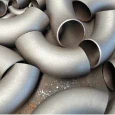 Отвод крутоизогнутый нержавеющий бесшовный приварной 15Х5М 45° DN 15 21,3х2 мм ГОСТ 17375-2001 тип 3D исп. 1